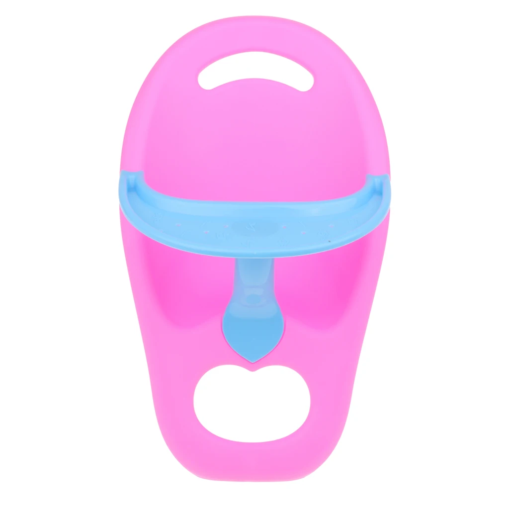 Lovely Plastic Dining Highchair Baby Supplies for 9-11inch Reborn Doll MellChan Doll Accessories