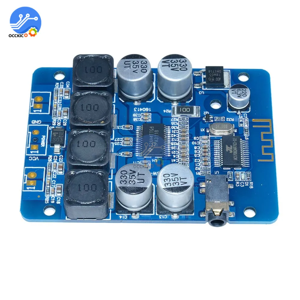 Плата усилителя TPA3118 Bluetooth ресивер стерео мощный динамик 2X30W цифровой звуковой