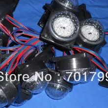 DC12V 6 шт. SMD 5050 RGB Полноцветный WS2811 Светодиодный пиксельный настенный светильник; крышка с диаметром 50 мм, основание диаметром 60 мм