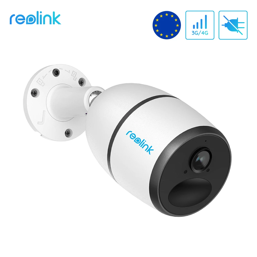 Reolink GO 1080p 3g 4G IP камера Starlight Vision перезаряжаемая на батарейках для наружного наблюдения IP65 с защитой от атмосферных воздействий