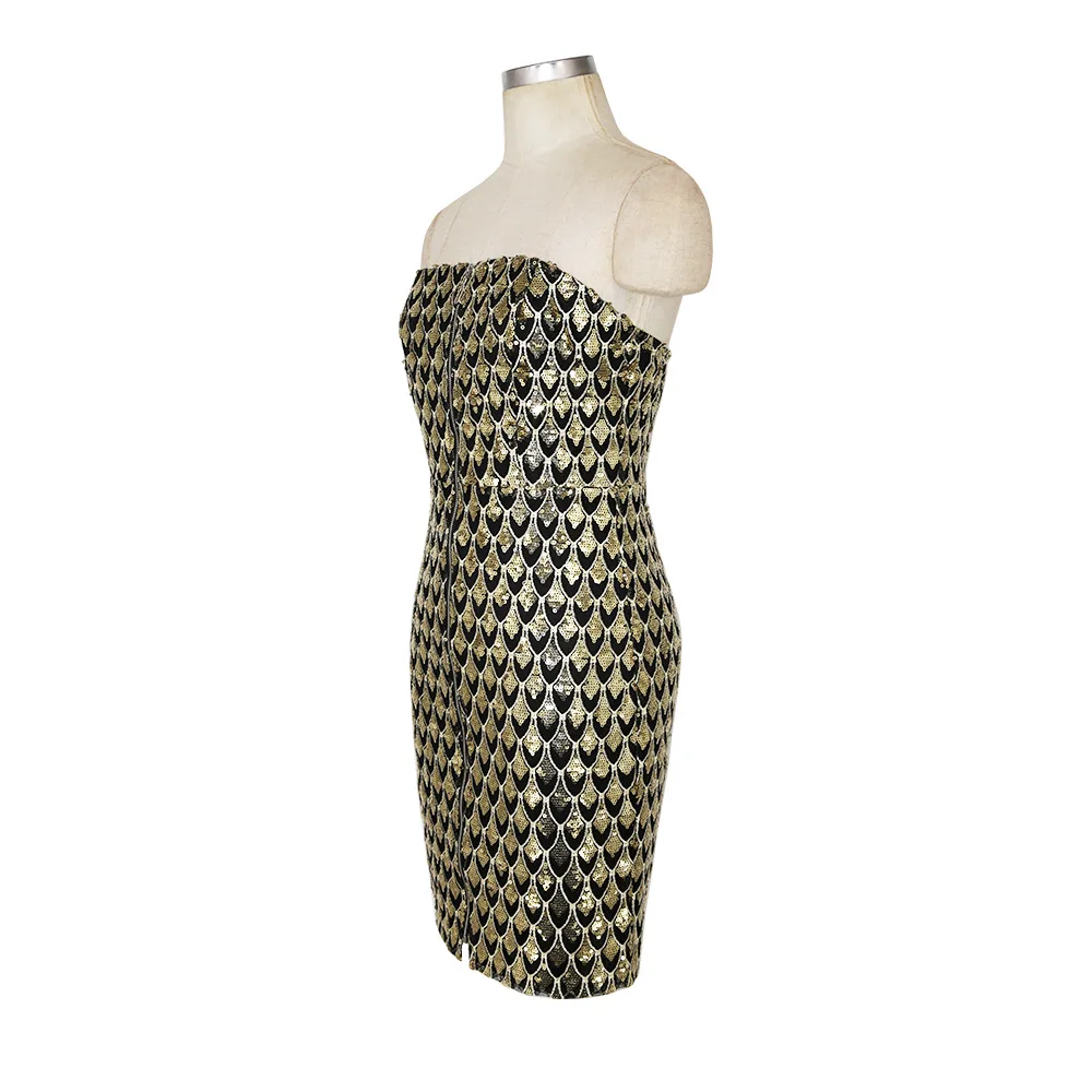 sequin tube dress 2122 (3)