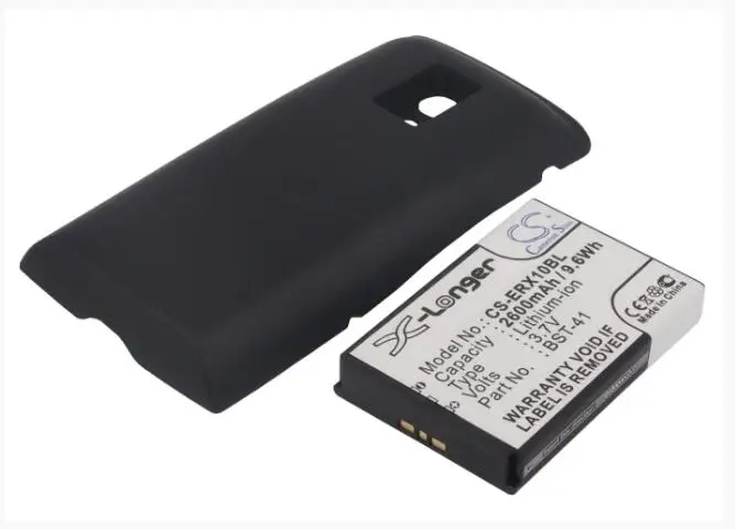 Аккумулятор Cameron Sino 2600 мАч для NTT DOCOMO ASO29038 XperiaTM SO04 SONY ERICSSON Xperia X10 X10a BST-41 | Мобильные