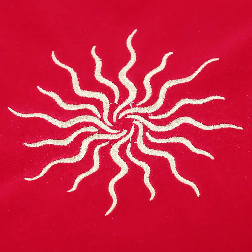 Бархатная скатерть Таро 80 × см алтарь Wicca Pentacle Sun вышивка настольная