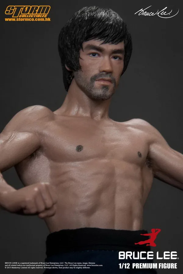 

Storm Toys 1/12 Bruce Lee Double Head Sculpt Statue Collection Figure New Box