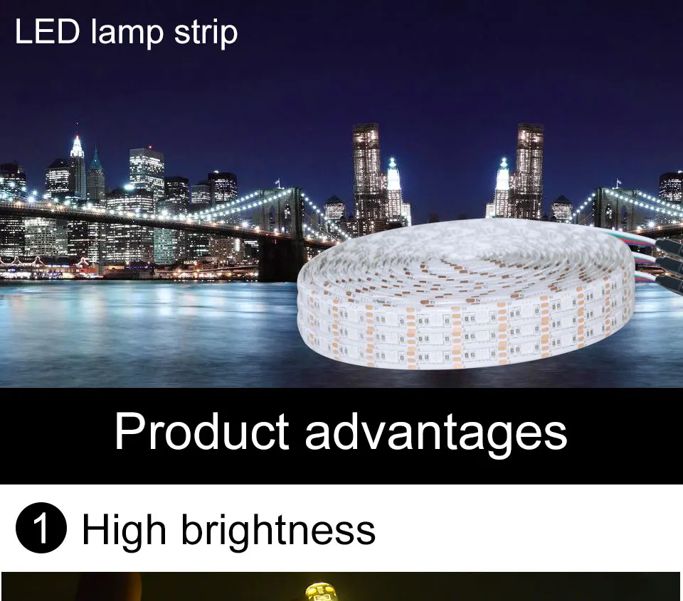 Foxanon Brand DC 5V 5050 RGB Led Strip 5M 60ledM 300LEDS Waterproof Flexible Light + 24key IR Controller + USB Power01