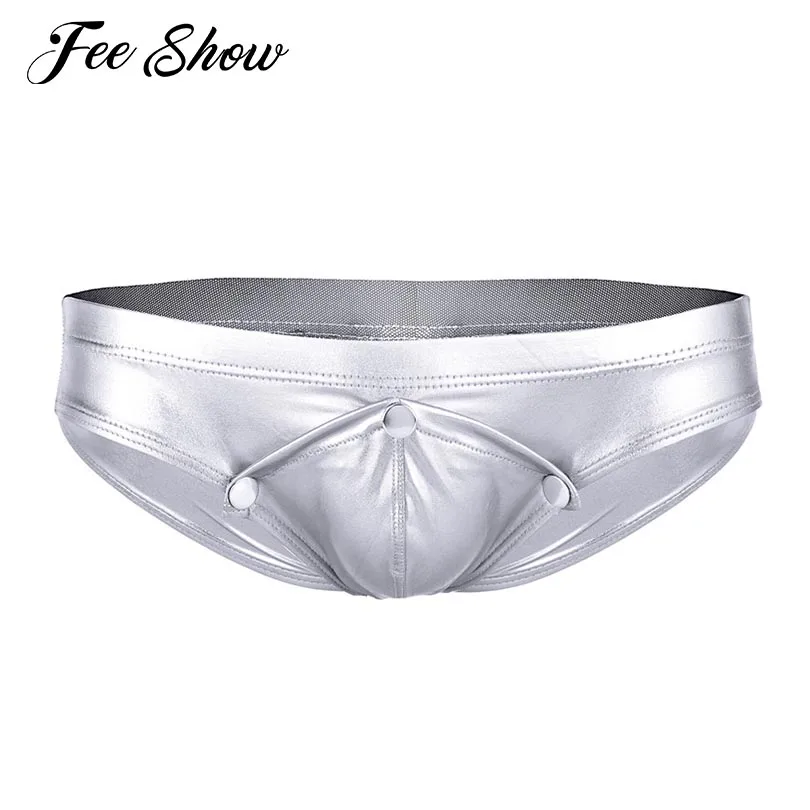 Maiclaice Men's Ice Silk Thong Slim Fit Bikini Underwear Low Rise
