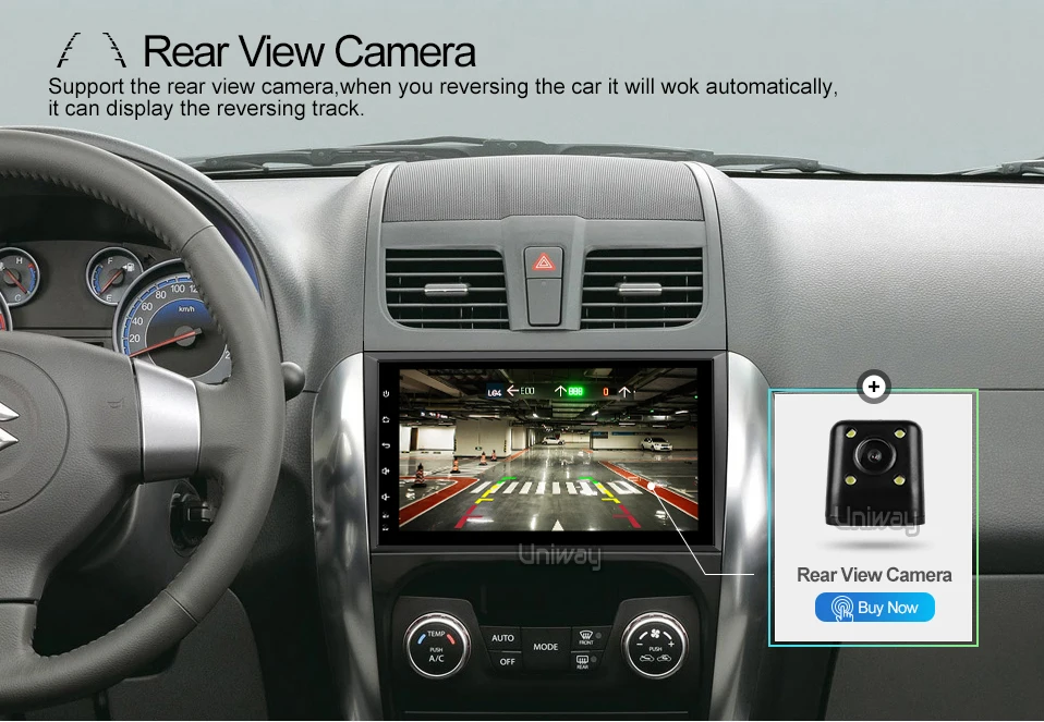 Uniway ATY9071 Android 8.1 автомобильный DVD для Suzuki SX4 2006 2007 2008 2009 2010 2011 2012 2013 автомобилей Радио Навигация