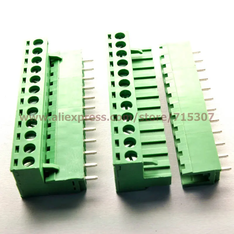 

PHISCALE 5 set Vertical PCB Terminal Blocks 5.08mm 12pin 300V 15A
