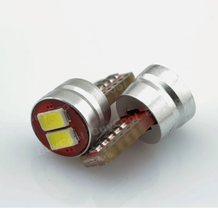 2X высокое качество T10 W5W светодиодный Canbus 2SMD 5730 5630 чистый белый без ошибок