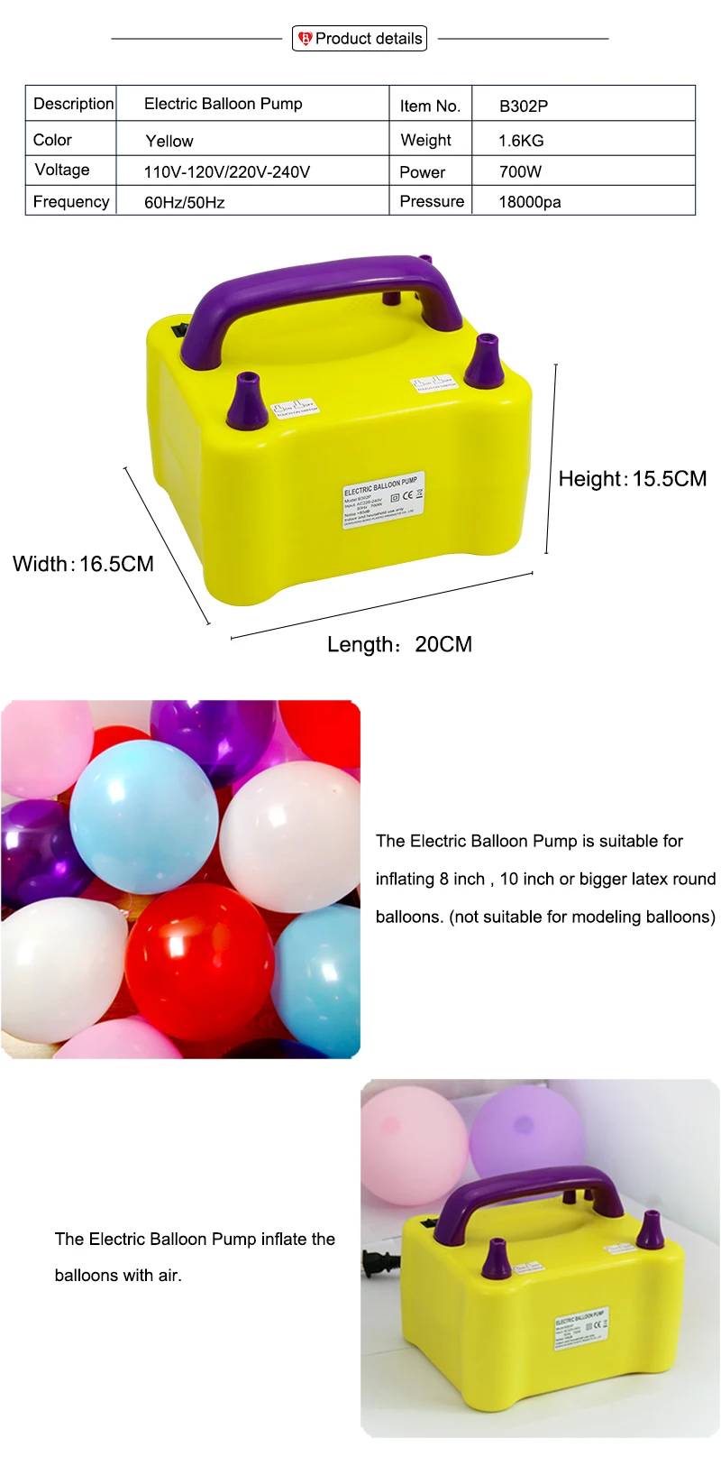 Balloon Pump B302P 2