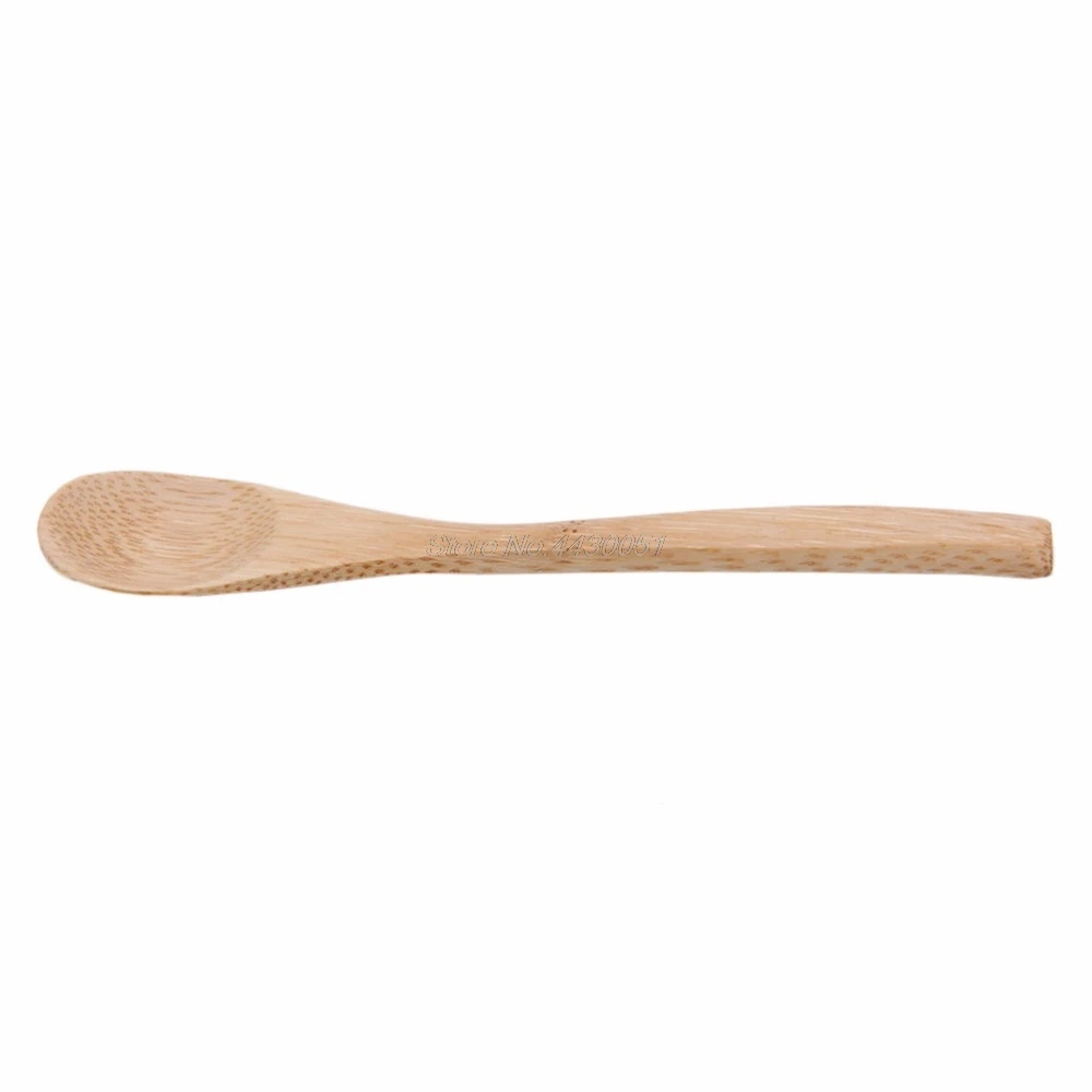 6 Pcs Set Bamboo Wooden Utensil Kitchen Cooking Tools Spoon Spatula Mixing New