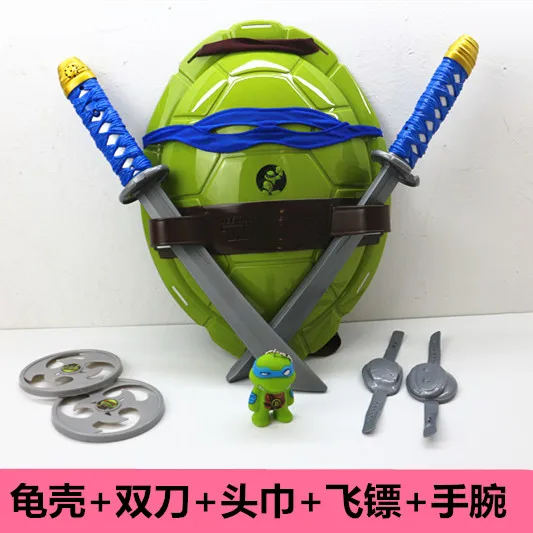 Черепаха-ниндзя, костюм для оружия, маска для глаз с черепахой, для детей ясельного возраста, модель черепахи, игрушка