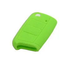 Дистанционный ключ силиконовая кожа(неоновый зеленый) для Volkswagen для VW GOLF Mk7