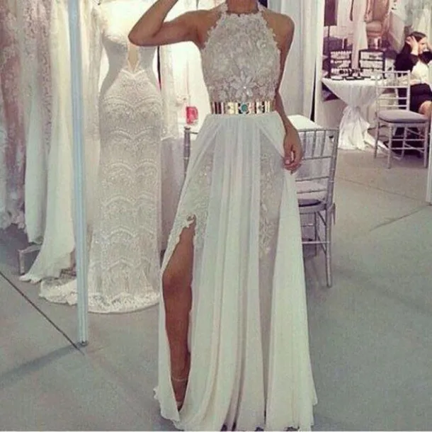 Legged Prom Dress