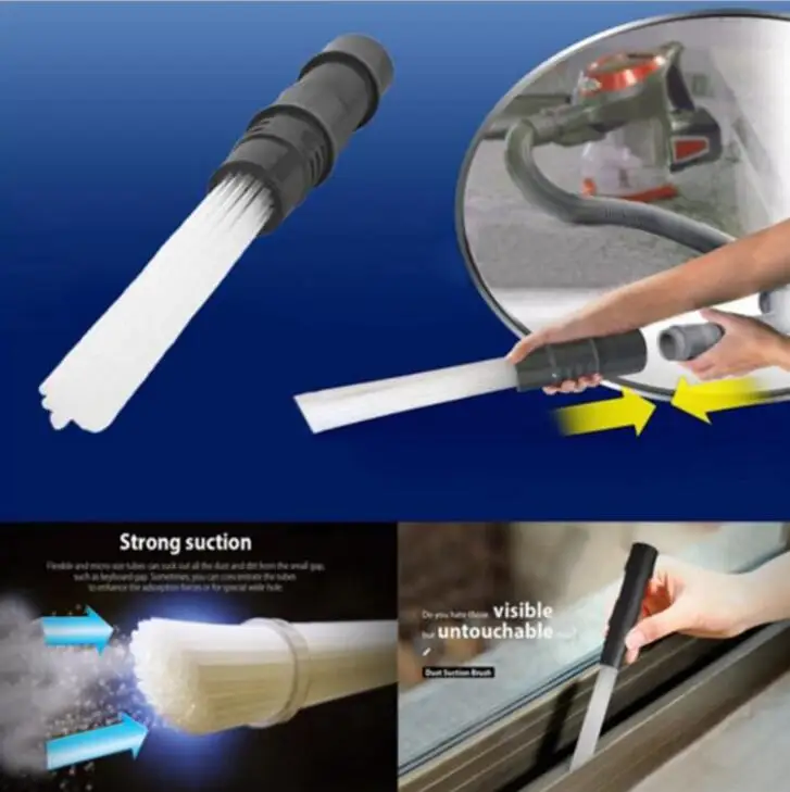 

Multi-functional Dust Daddy Brush Cleaner Dirt Remover Portable Universal Vacuum Attachment Tools