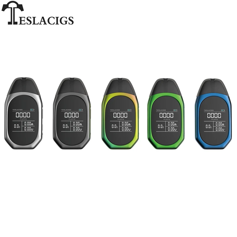 

Original Tesla Tpod Kit with 2ml Capacity Pod 500mah Vape Battery Teslacigs T Pod Electronic Cigarette Vaporizer Vaper