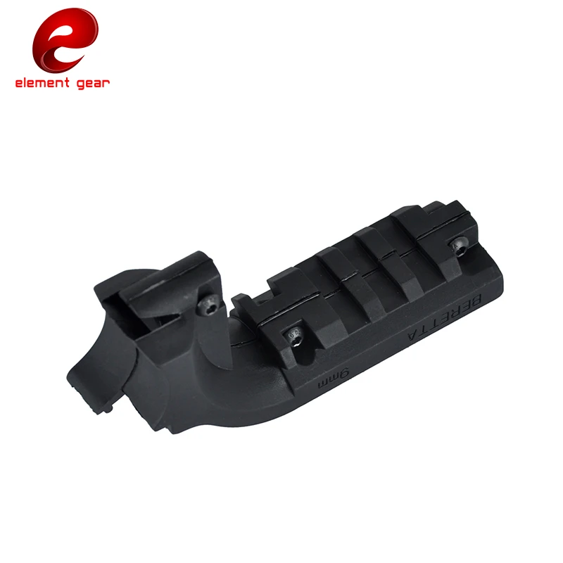 Airsoft Element M9 Sous Rail Mount Noir Weaver Rail 20 mm PA0204