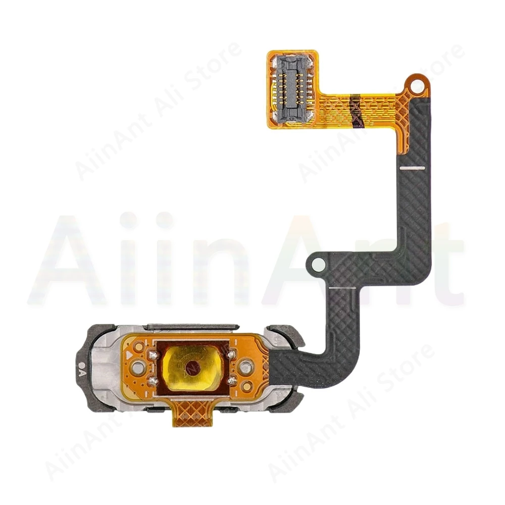 Для samsung Galaxy A3 A5 A7 A320F A520F A720F Оригинальная Кнопка возврата домой датчик отпечатков пальцев гибкий кабель для телефона запчасти