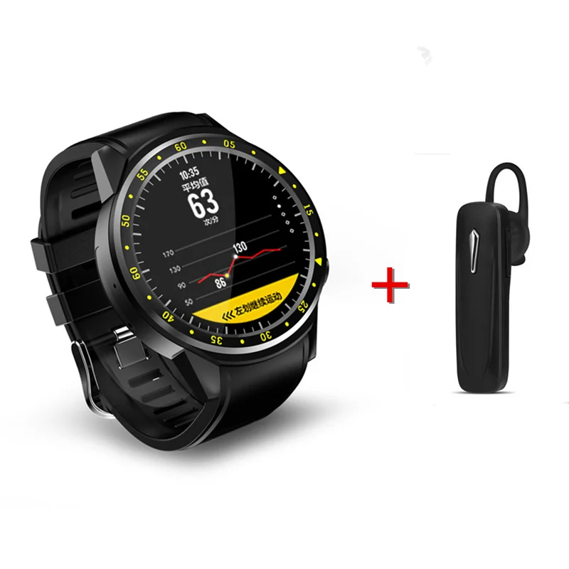 F1 PK GW12 Спорт Смарт часы с gps Камера Поддержка секундомер Bluetooth Смарт-часы сим-карта наручные часы для Android IOS Телефон - Цвет: black add headset