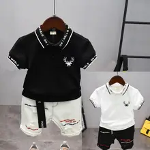 Детская одежда г. Летняя одежда для мальчиков, футболка и короткие штаны комплект из 2 предметов комплект одежды для мальчиков от 2 до 6 лет