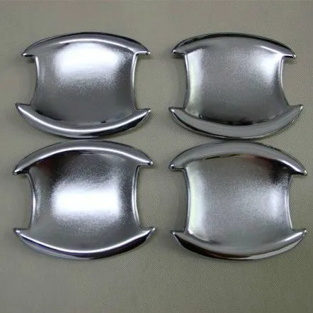 

ABS Chrome Door Handle Bowl Door handle Protective covering Cover Trim for 2010-2011 Hyundai VERNA/Solaris