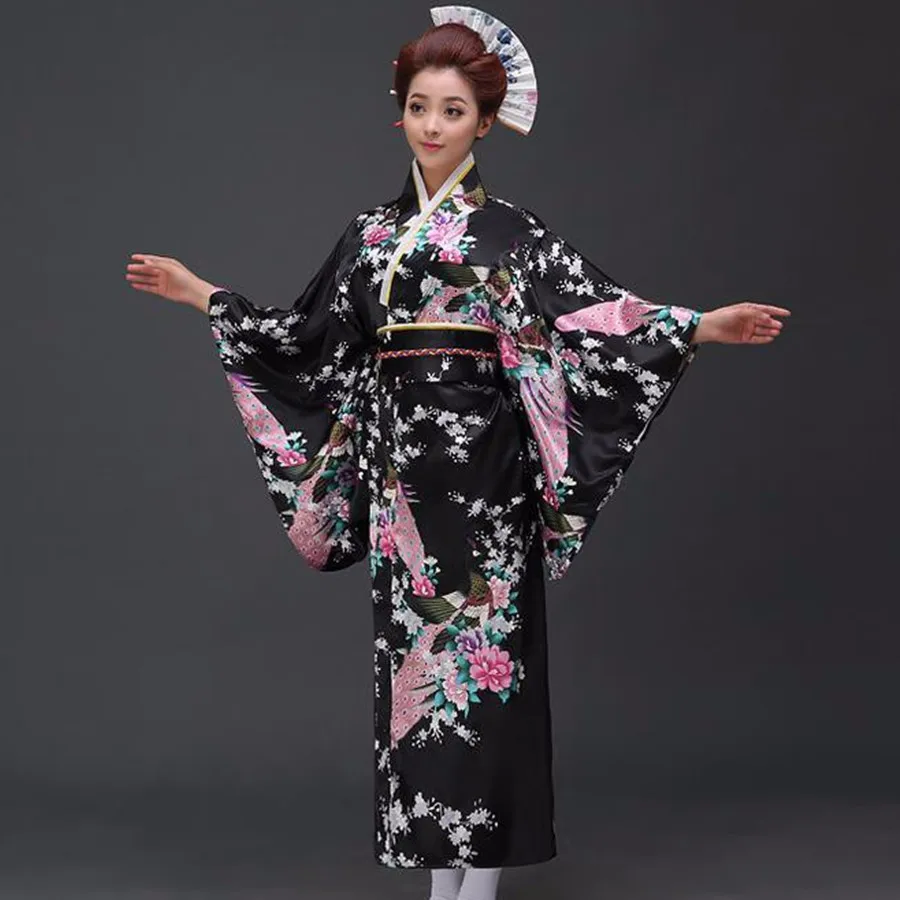 Модные национальные тенденции для женщин пикантные кимоно юката с Оби Новинка вечернее платье японский косплэй костюм Цветочный один раз