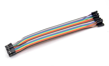 

4pcs / lot Raspberry Pi 20P Color DuPont line female to female / DuPont line 20CM for arduino / 2.54mm pitch DuPont line
