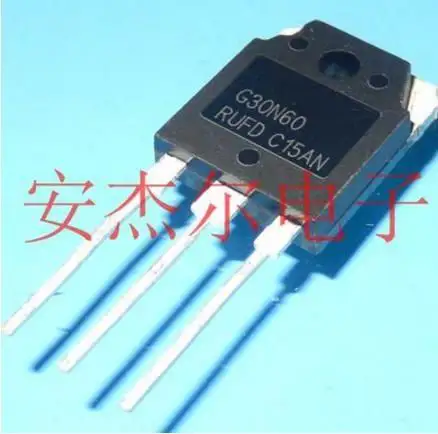 100% новый импортный оригинальный G30N60 G30N60RUFD SGH30N60RUFD TO-247 IGBT транзистор 30A 600 V
