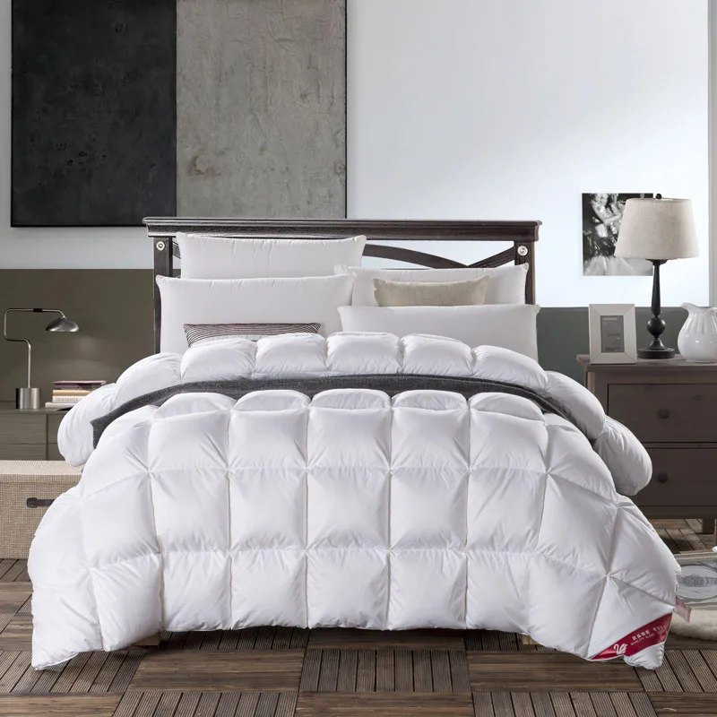 High Quality Pure White Terry Feather Duvet Silk Quilt Duvet For White