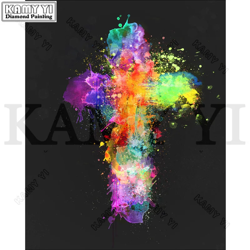 

Needlework Diy Diamond Painting Cross Stitch Colors Religion Painting Diamond Embroidery Square/Round Diamant Mosaic Pictures