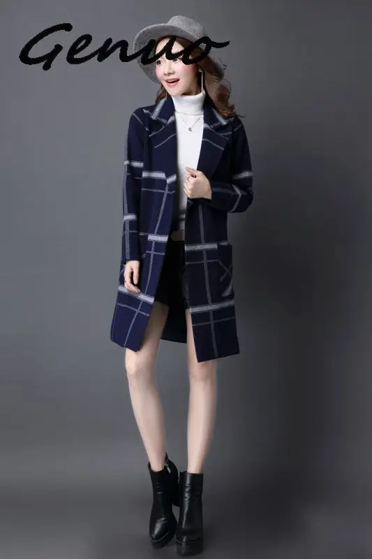M-5XL, корейское Женское пальто, весна-осень, вязаный свитер размера плюс, кардиган, женская зимняя куртка, свободные, большие размеры, длинные свитера, пальто