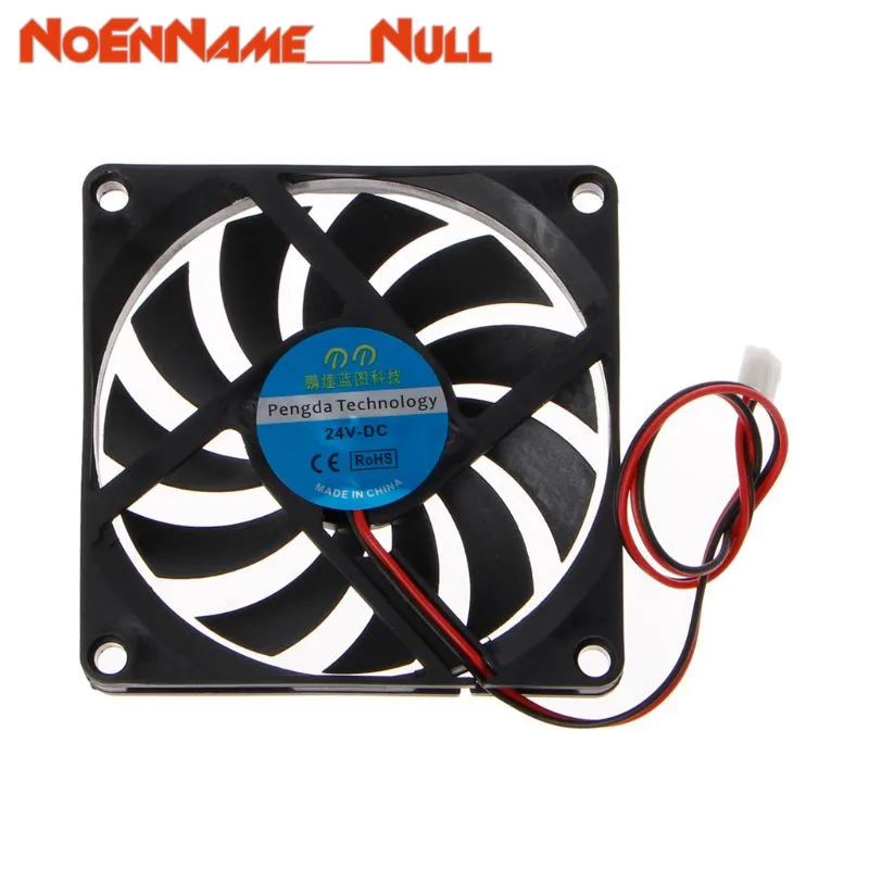 

CPU cooler 24V 2-Pin 80x80x10mm PC Computer CPU System Heatsink Brushless Cooling Fan 8010 dropshipping