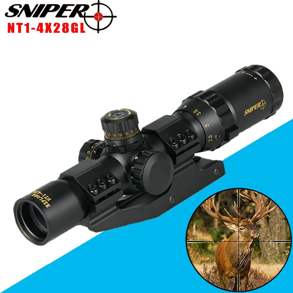 Hot new T-Eagle CM4-16x44AOE Tactical RiflesScope AirRifle sniper Optics Rifle Scopes sight camouflage HD R/G Hunting Scopes