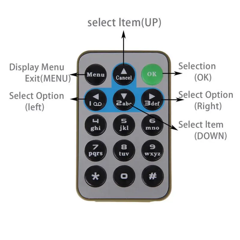 

HC-550M HD Scouting Infrared Trail Hunting Digital Camera 16MP 2G GSM MMS