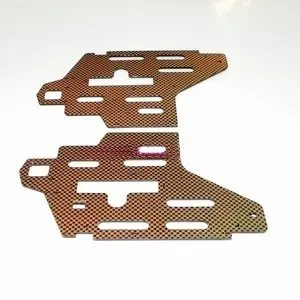

QS 8006-006 Aluminum body metal frame plates sheet for biggest rc helicopter QS8006 spare parts in stock