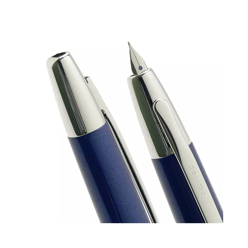 Pilot Pen Capless Fountain Pen Decimo Original 18k Gold Nib Ink 