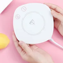 220 В Современный теплый чайный набор для подогрева грелки 55 градусов теплоизоляция база нагревание молока кофе сок Чай Аксессуары нагреватель чашки чая коврик для чайника