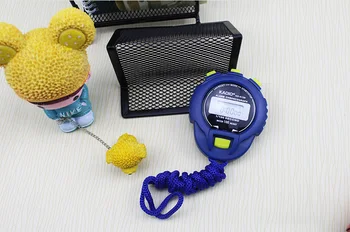 

200pcs New Sports Stopwatch Professional Handheld Digital LCD Sports Stopwatch Chronograph Counter Timer with Strap hot search