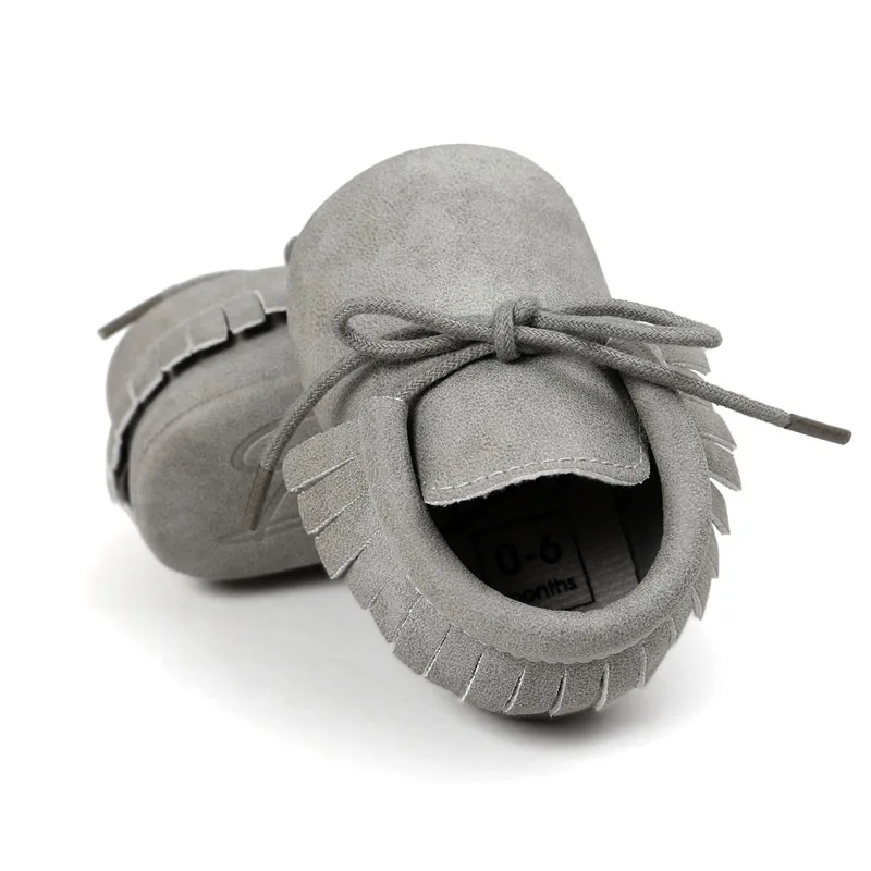 2020 Autumn/Spring Baby Shoes Newborn Boys Girls PU Leather Moccasins Sequin First Walkers Baby Shoes 0-18M