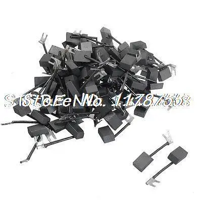

90x Power Tool Part Motor Copper Mix Carbon Brushes 23/64" x 5/8" x 63/64