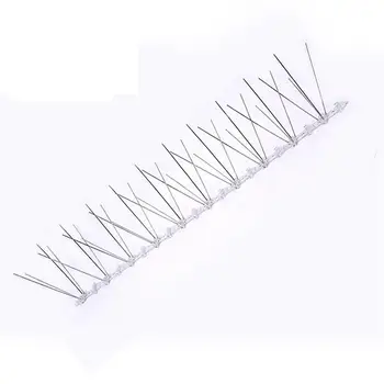 

6pcs Bird Repeller Environmentally Friendly Stainless Steel Pigeon Nails Anti-Bird Anti-Dove Spikes Pest Control Orchard Catcher