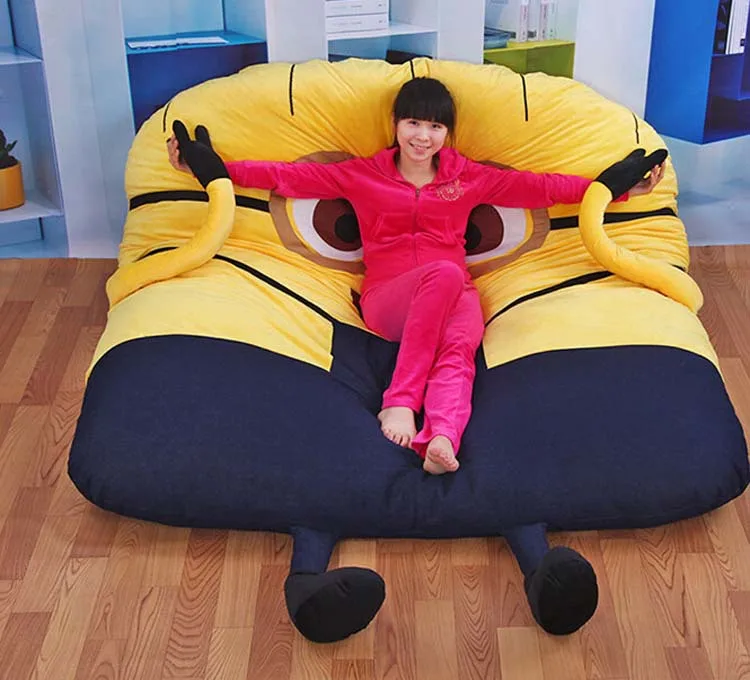 2016 High quality Little yellow person,Furniture,Tatami, lazy beds, mattresses lazy creative 200