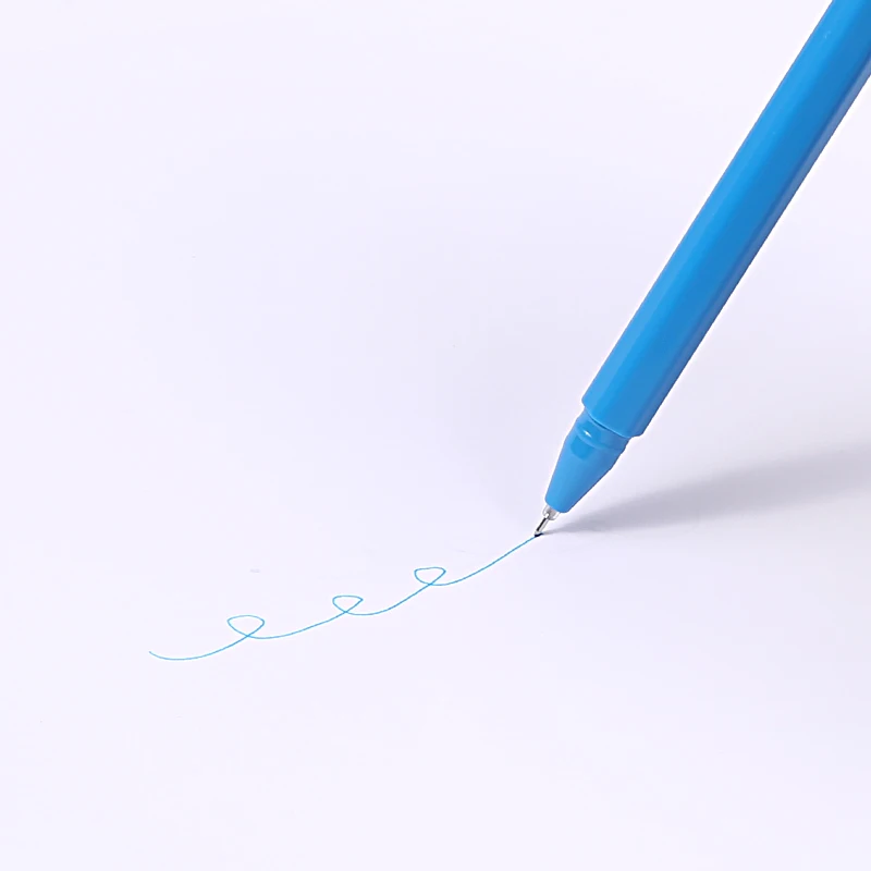 12 шт./лот качество 0,5mm M & g Chenguang роллер черные, голубые чернила гель ручки принажности для письма аксессуары для офиса