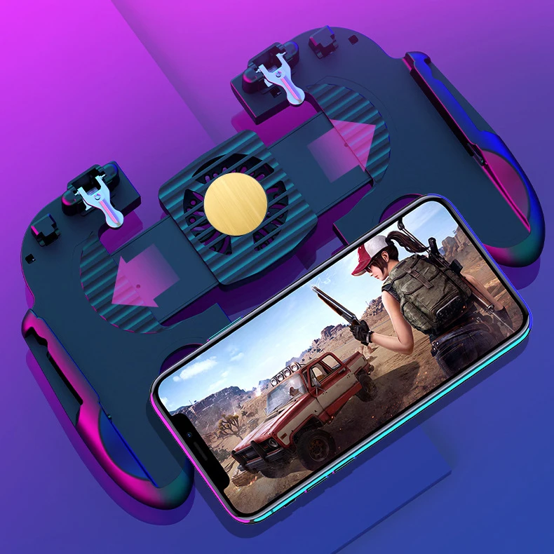 PUBG Mobile Game Controller Dzhostik Gamepad Trigger Aim L1R1 Shooter Joystick For IPhone Android Phone For Game Pad Accesorios (7)