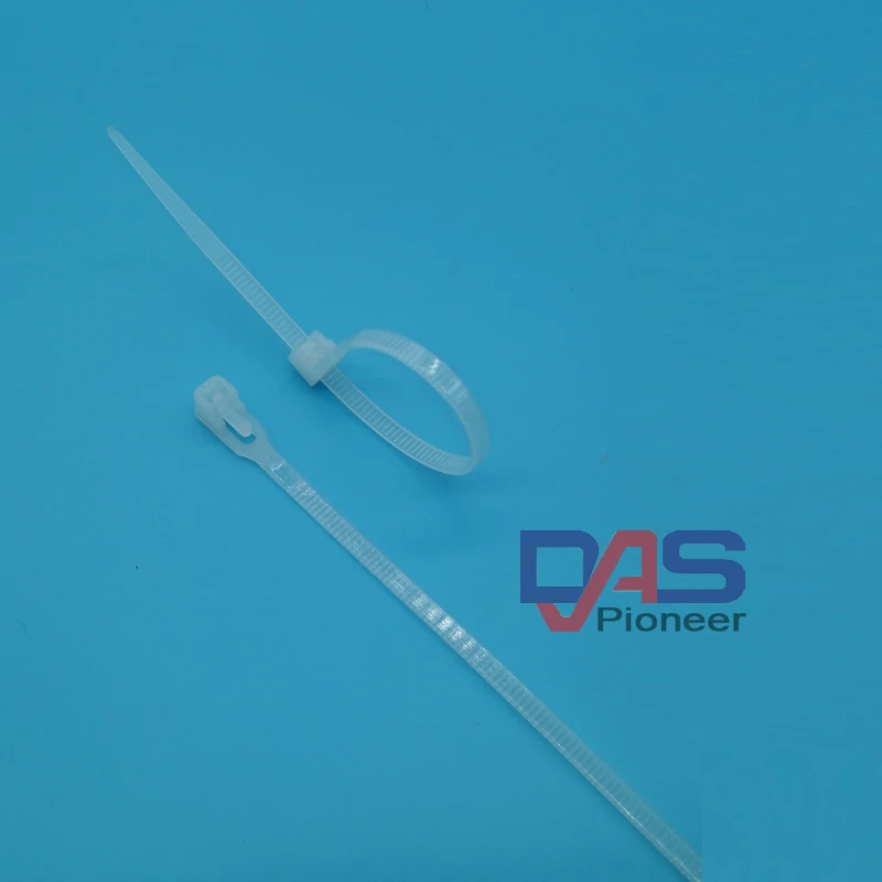 

Releasable cable ties 7.87 inch 4 x150mm 40 lbs White Zip tie