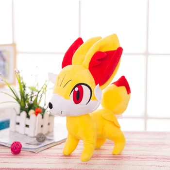 

100% new anime large 32cm Fennekin fox plush toy soft doll birthday gift b0887