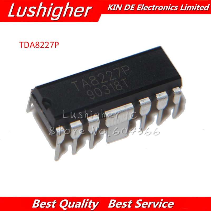 10 шт. TA8227 DIP TA8227A TA8227P TA8227APG | Электронные компоненты и принадлежности