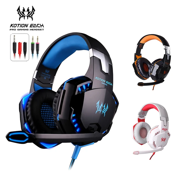 High Quality Kotion Each G2000 Deep Bass Gaming Headset Earphone