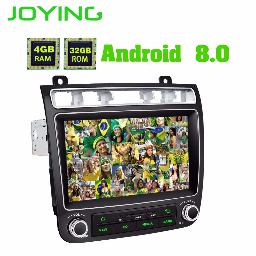 

JOYING 4GB RAM 32GB ROM 8 CORE Android 8.0 Autoradio Radio Stereo GPS HD Player Head Unit for Volkswagen VW Touareg 2010-2015