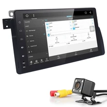 2017 In Stock Car DVD Player for BMW E46 Navigation Android6.0 BT Wifi 3G GPS Bluetooth Radio RDS USB SD Free 8GB SD Map DVR CAM